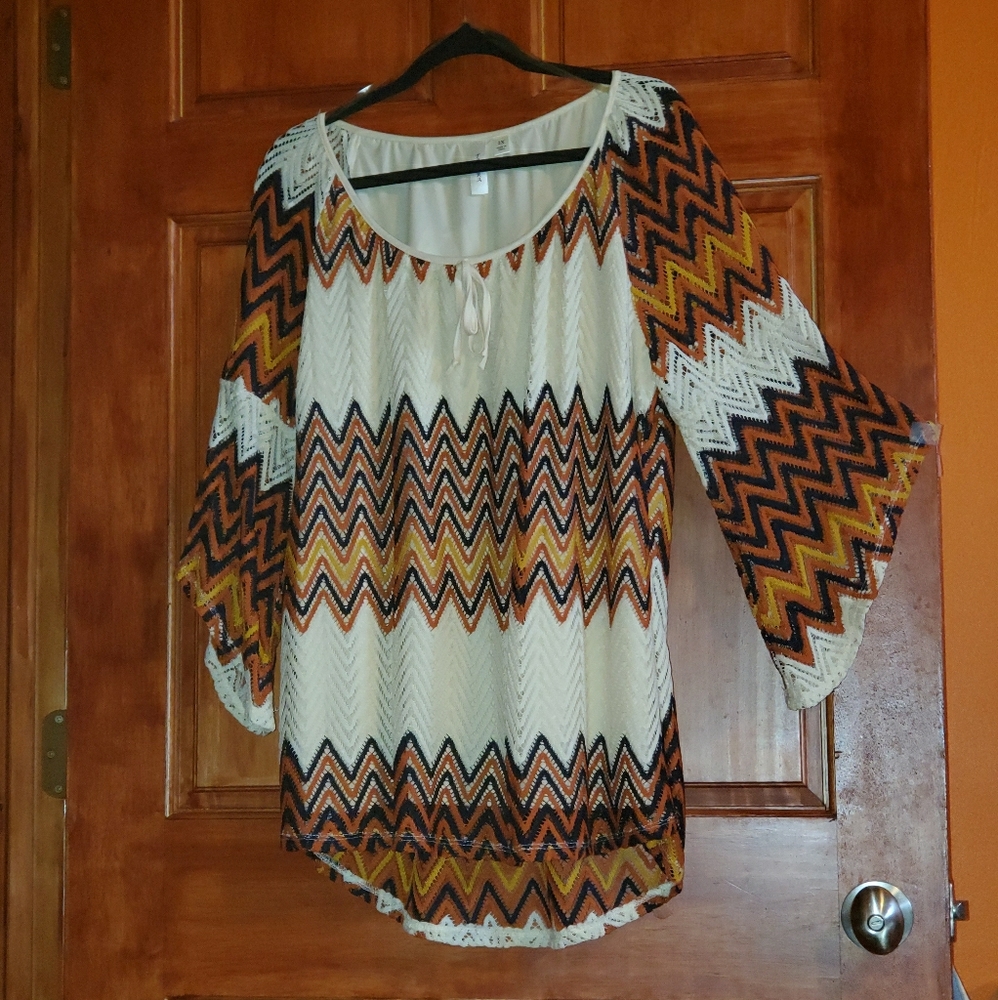 multicolor top